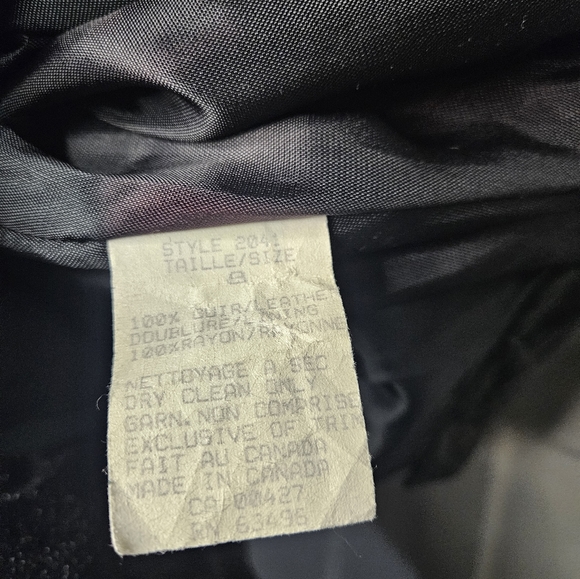 Bagatelle Vintage Hunter Green Leather Skirt Size Vintage 8 - Picture 12 of 13